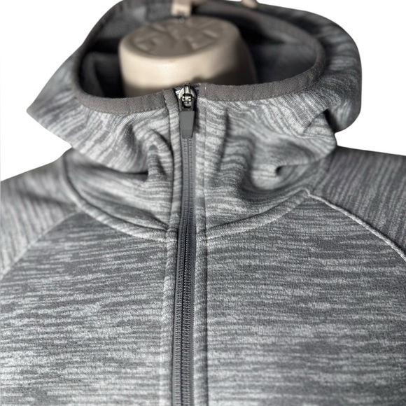 Merrell Jacket Womens Gorpcore Gray Sweatshirt Hoodie Fullzip fleece XL - Picture 6 of 13